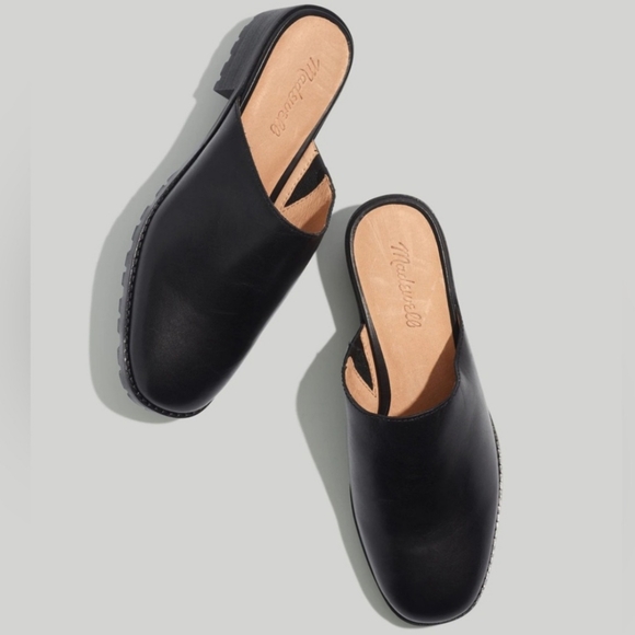 Madewell Black Leather Mules - Picture 5 of 5